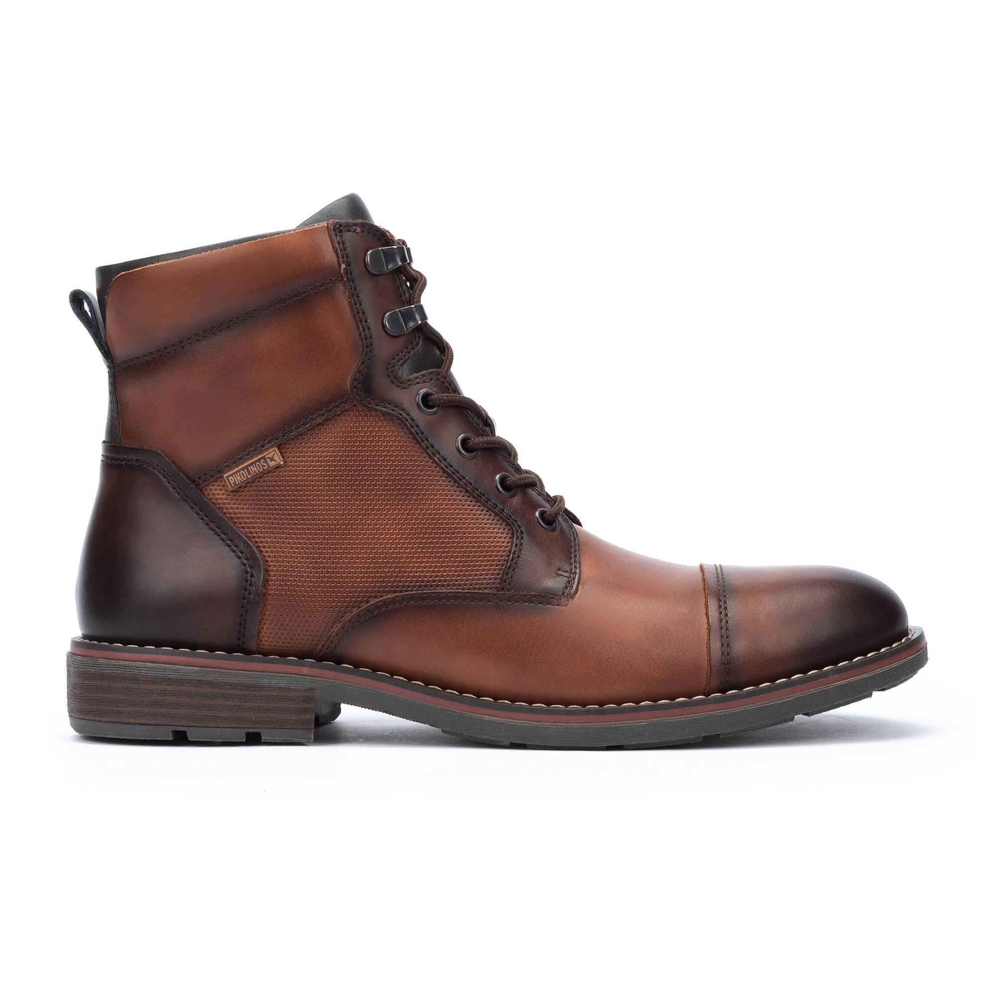 Bottes à lacets YORK avec fermeture éclair intérieure