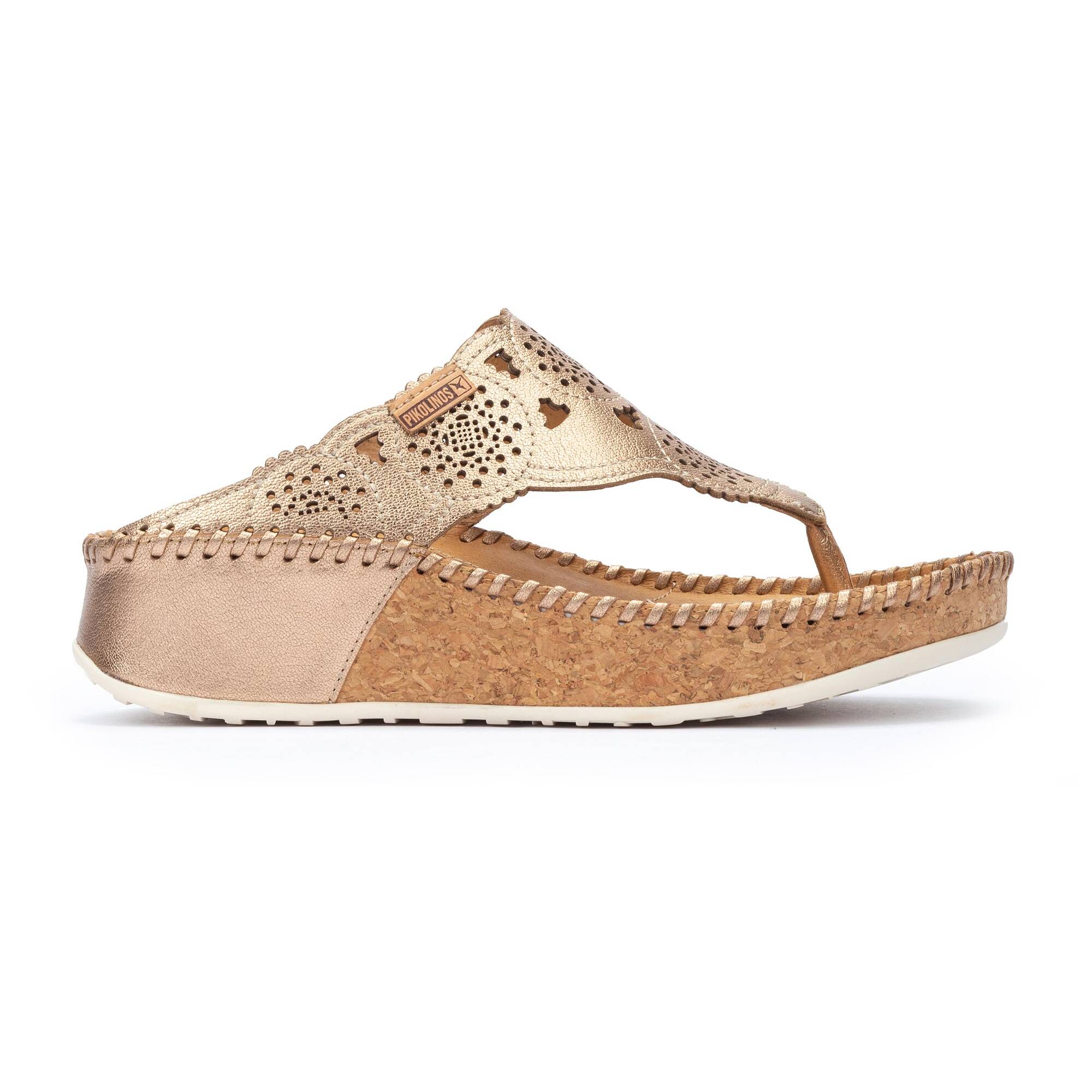 Sandales en cuir perforé pour femme MARINA