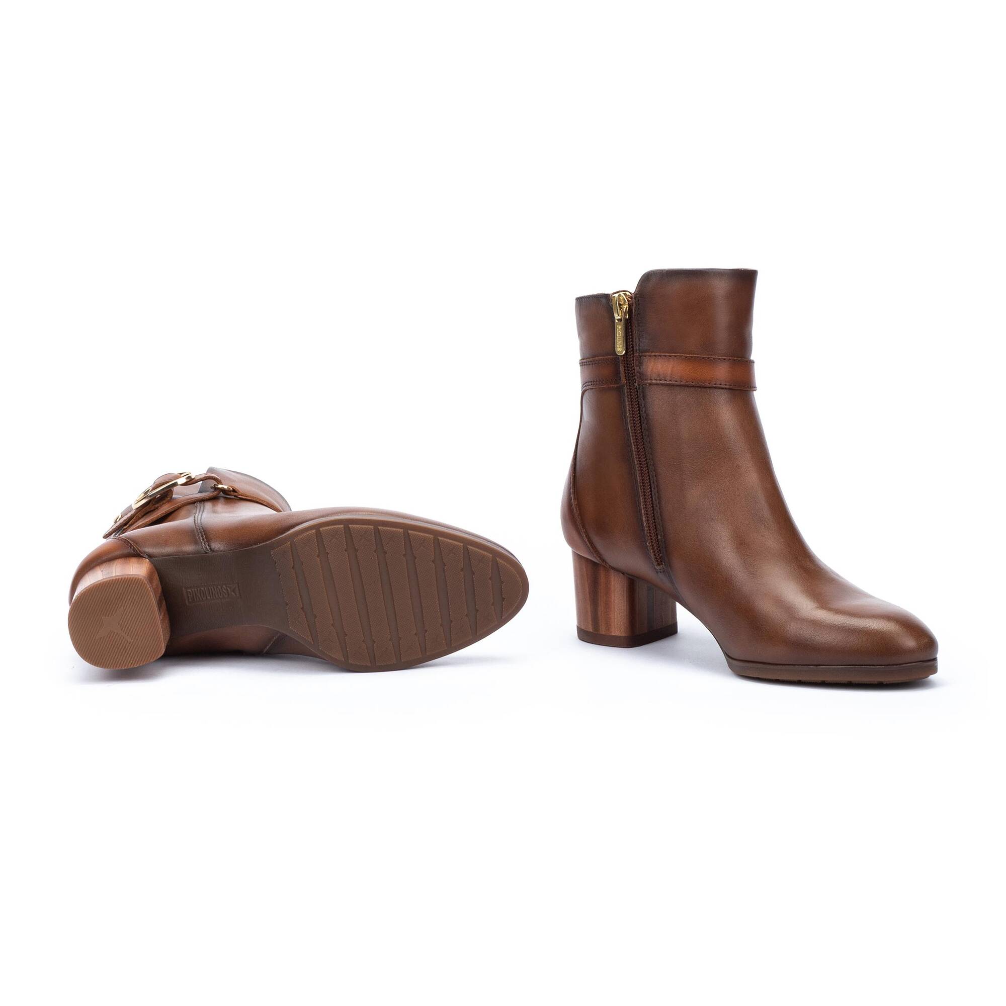 Mocassins CALAFAT à talons larges