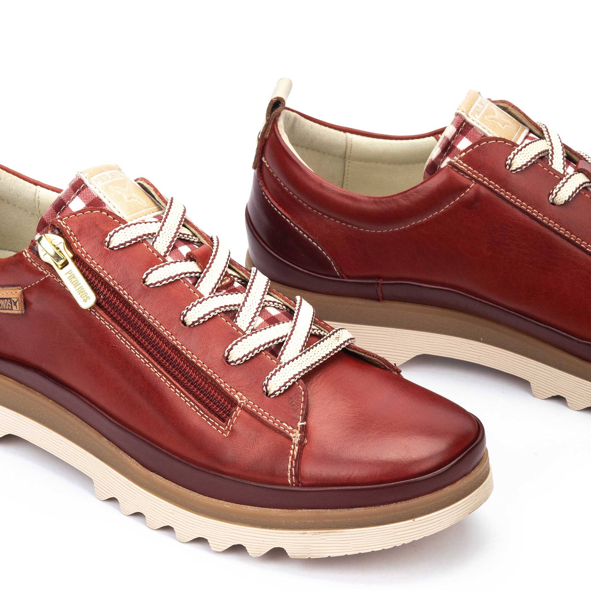 Chaussures de ville pour femme VIGO à lacets et fermeture éclair