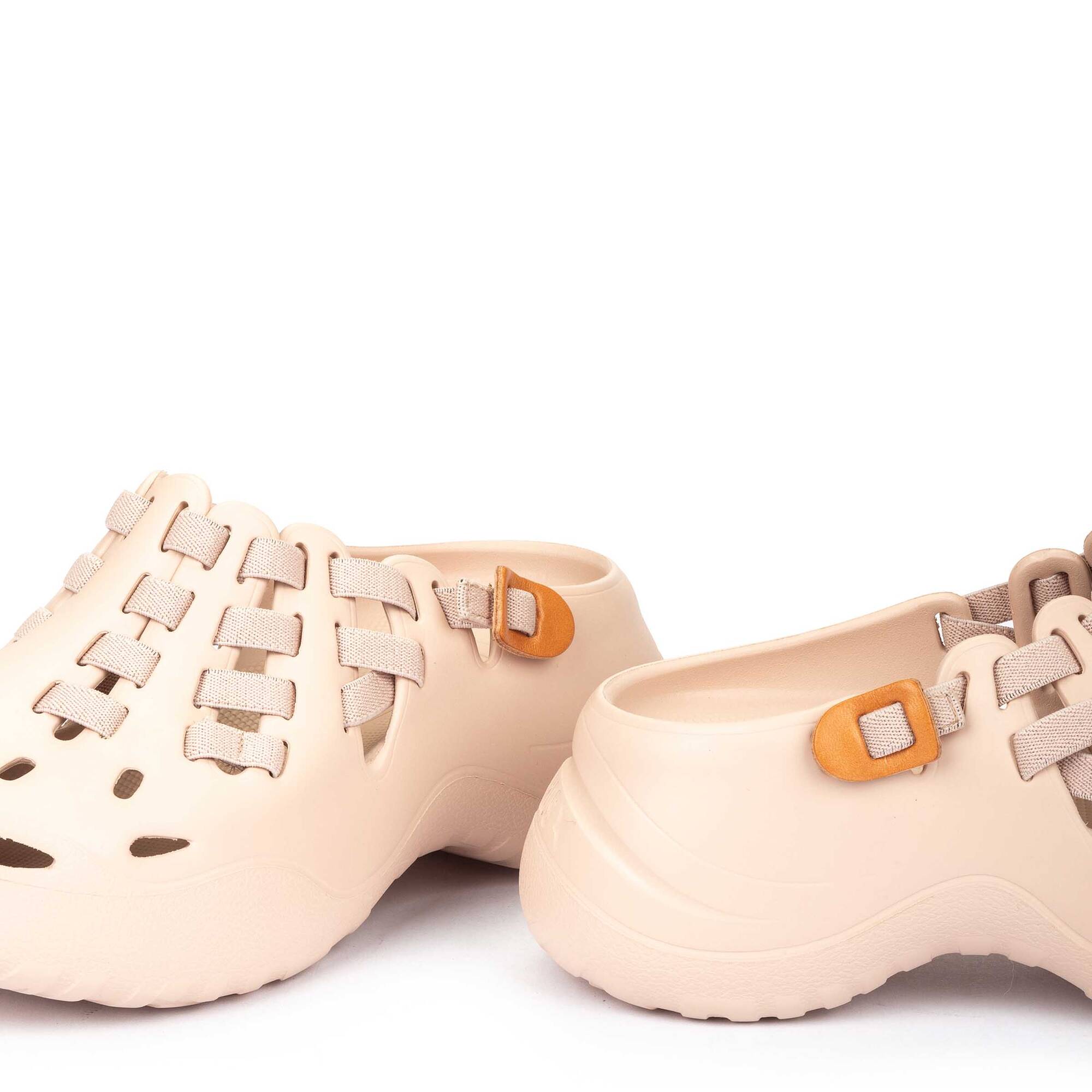 Sabots rembourrés Romana avec élastique pour femmes