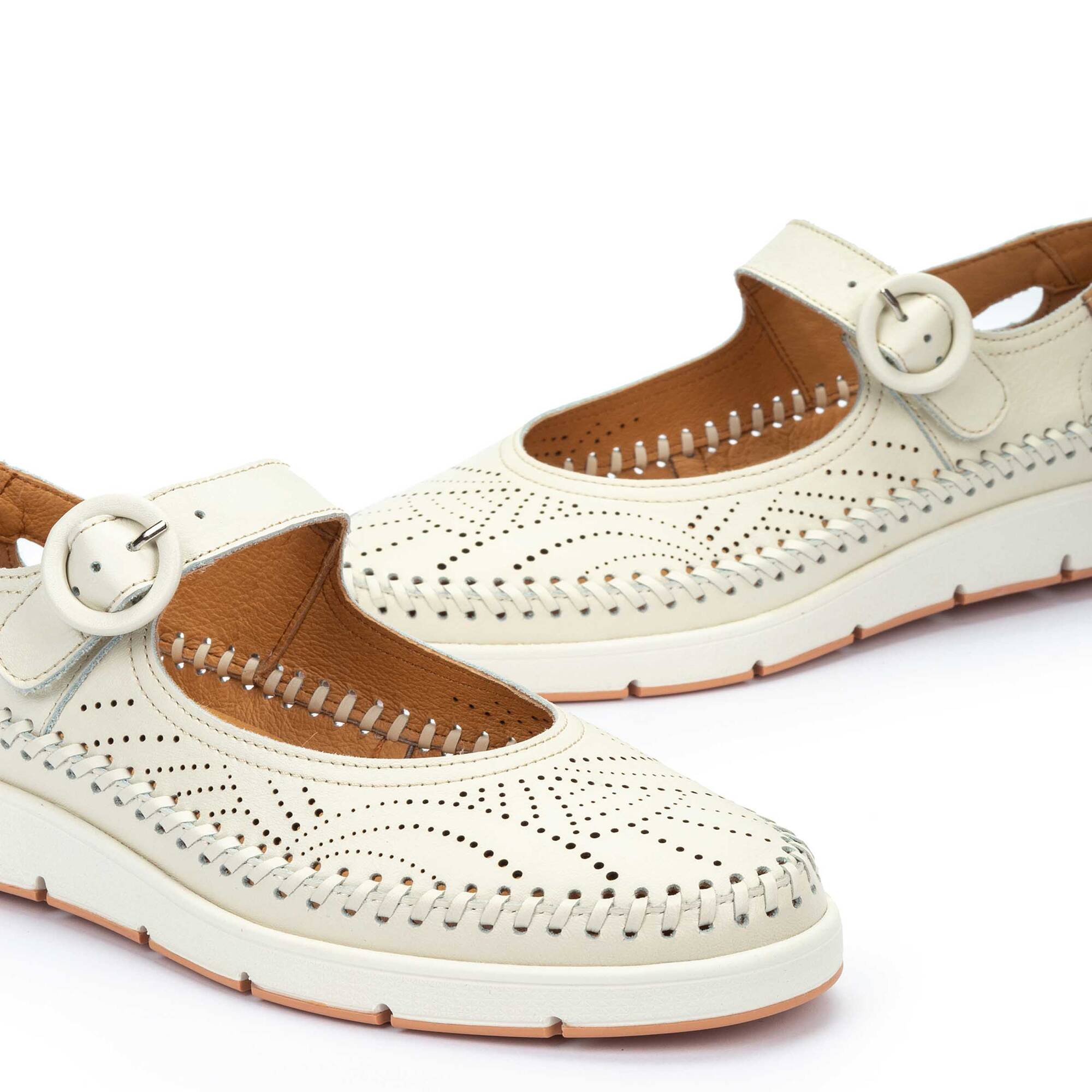 Mocassins féminins TENERIFE à fermeture velcro