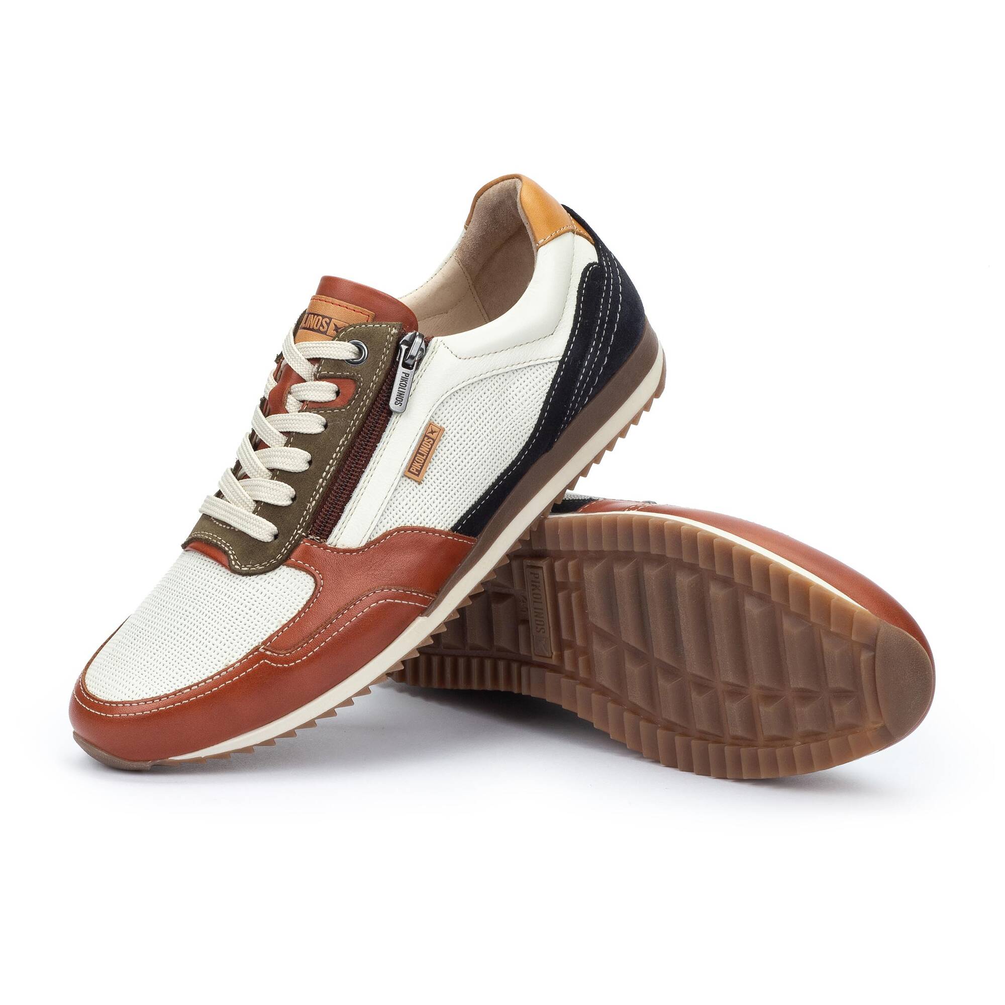 Chaussures de ville homme Liverpool avec lacets et fermeture éclair