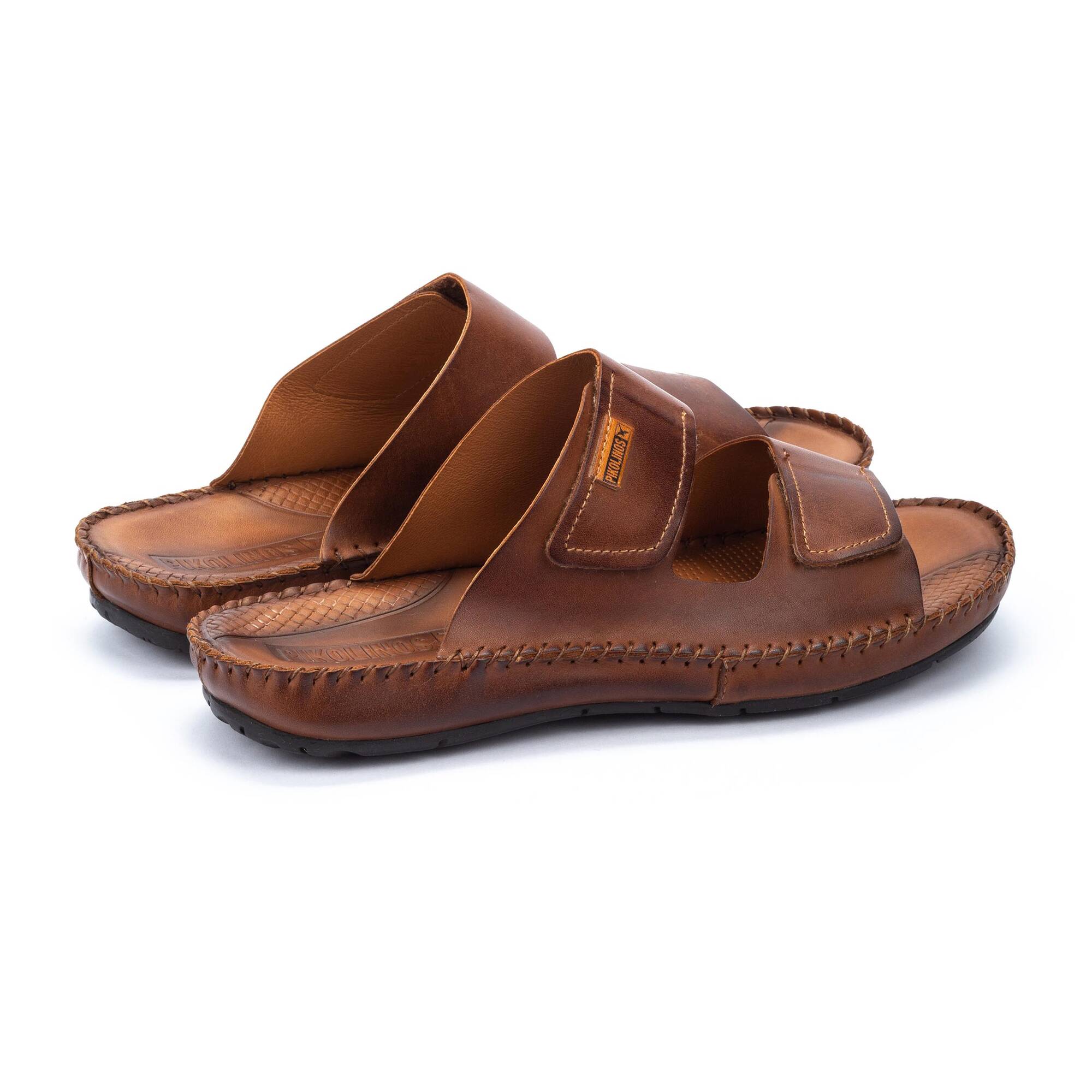 Sandales plates pour homme TARIFA avec fermeture à boucle