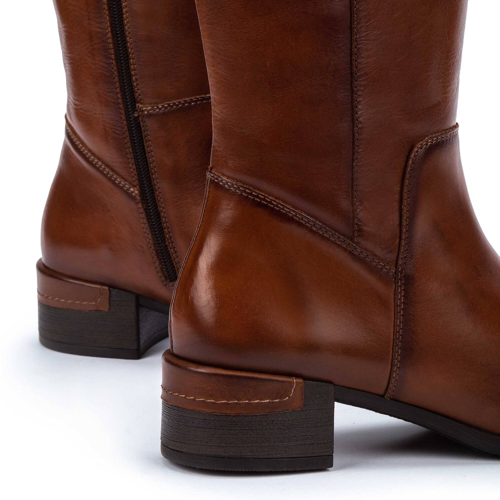 Bottes hautes à talon moyen pour femme MALAGA