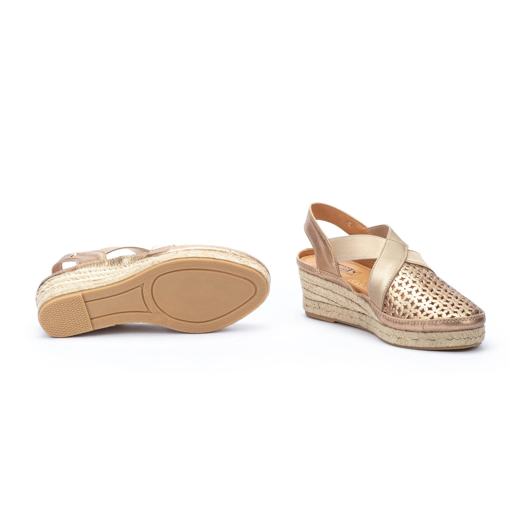 Talonnettes semi-ouvertes métalliques BENIDORM