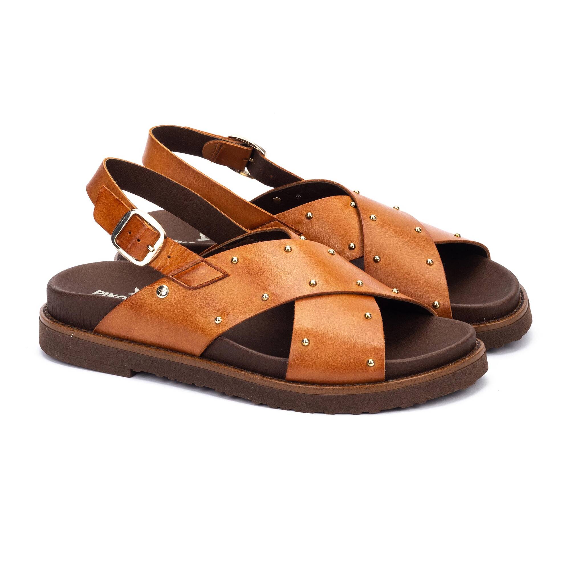 Sandales plates pour femme AITANA avec boucle