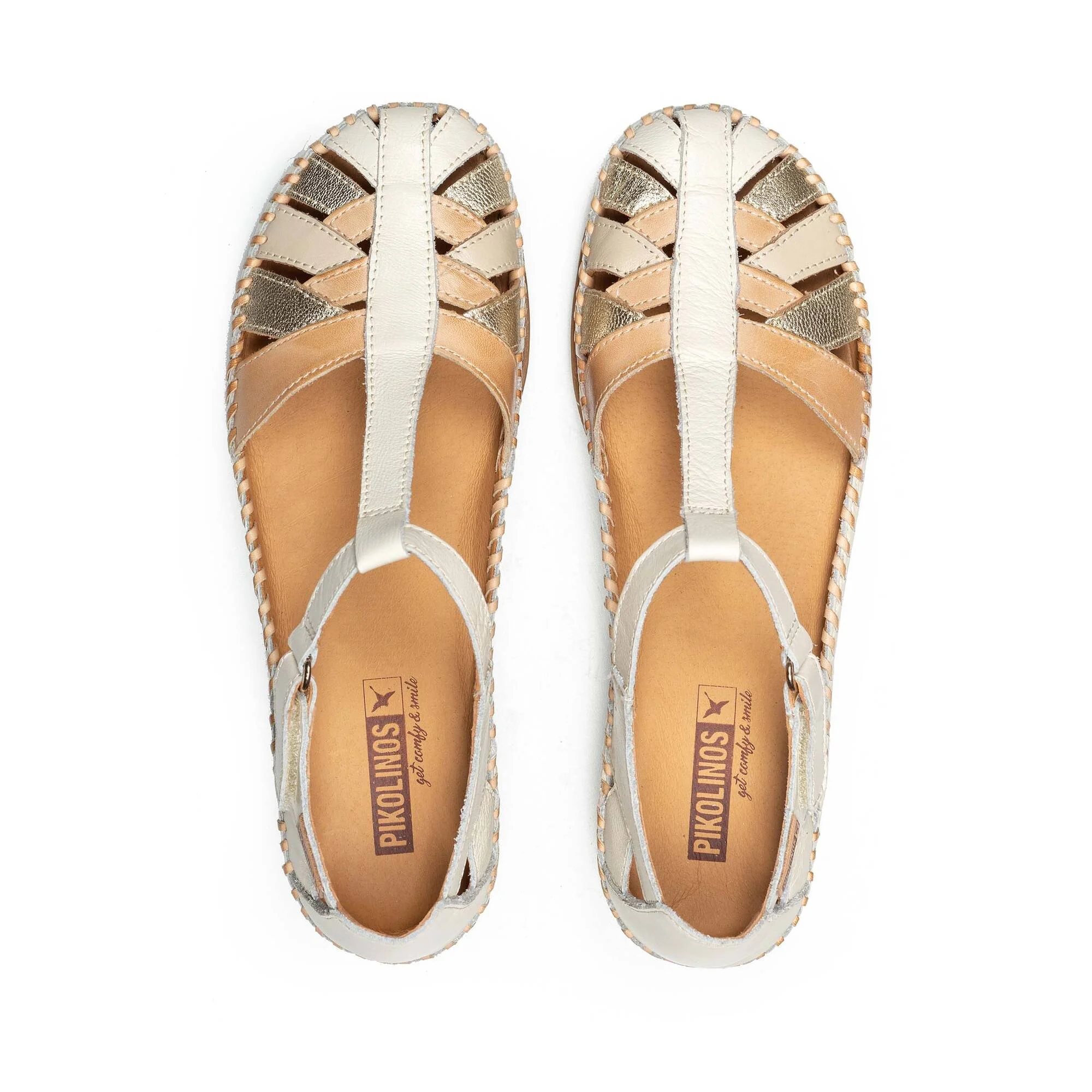 Chaussures féminines semi-ouvertes CADAQUES avec fermeture à boucle