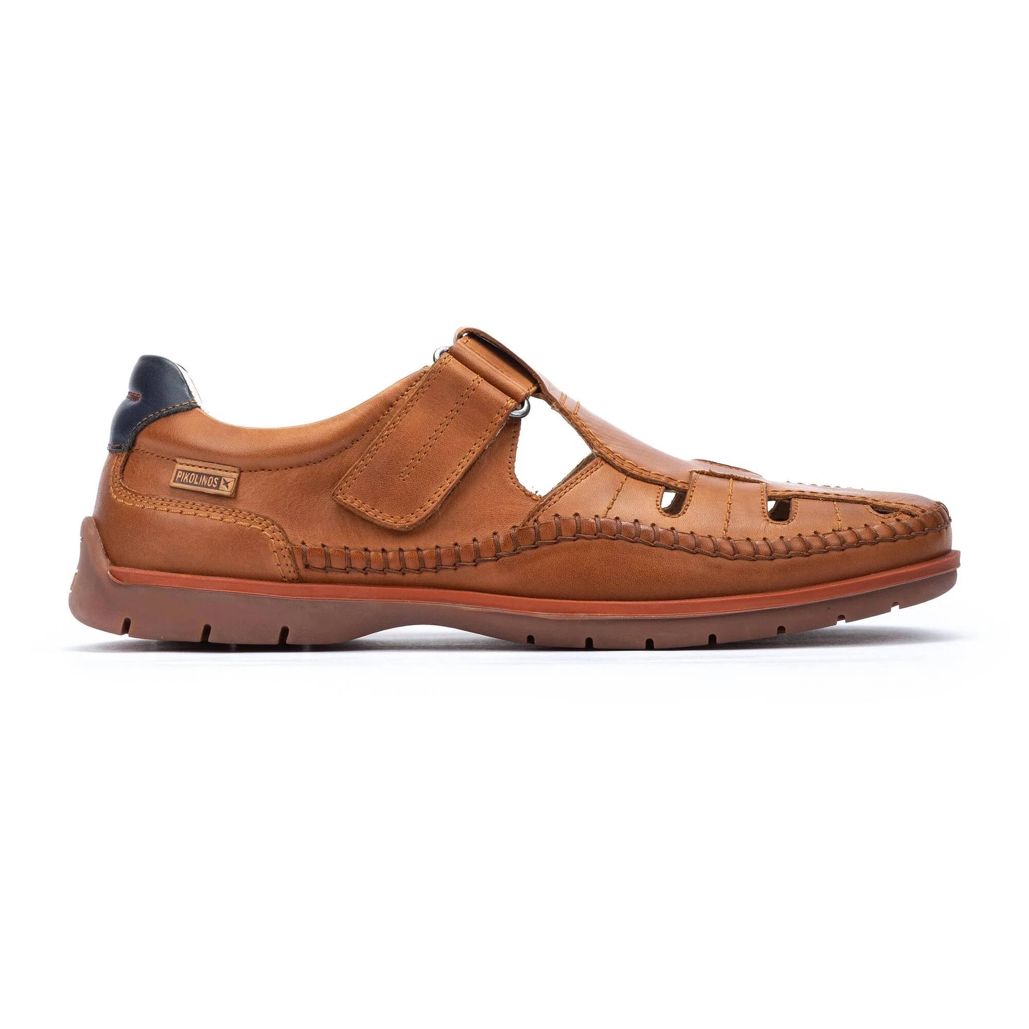 Sandales plates pour homme Marbella avec fermeture à boucle