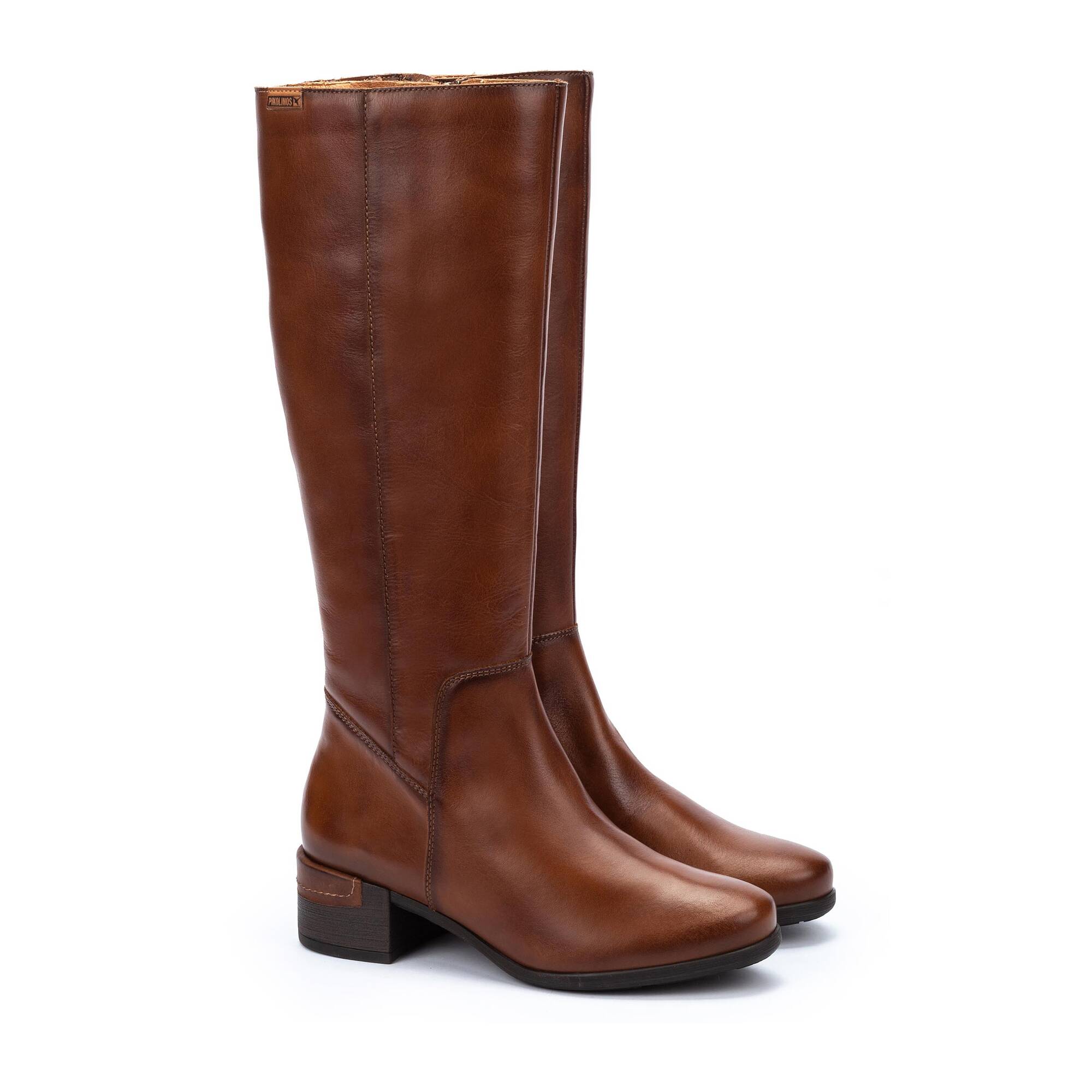 Bottes hautes à talon moyen pour femme MALAGA