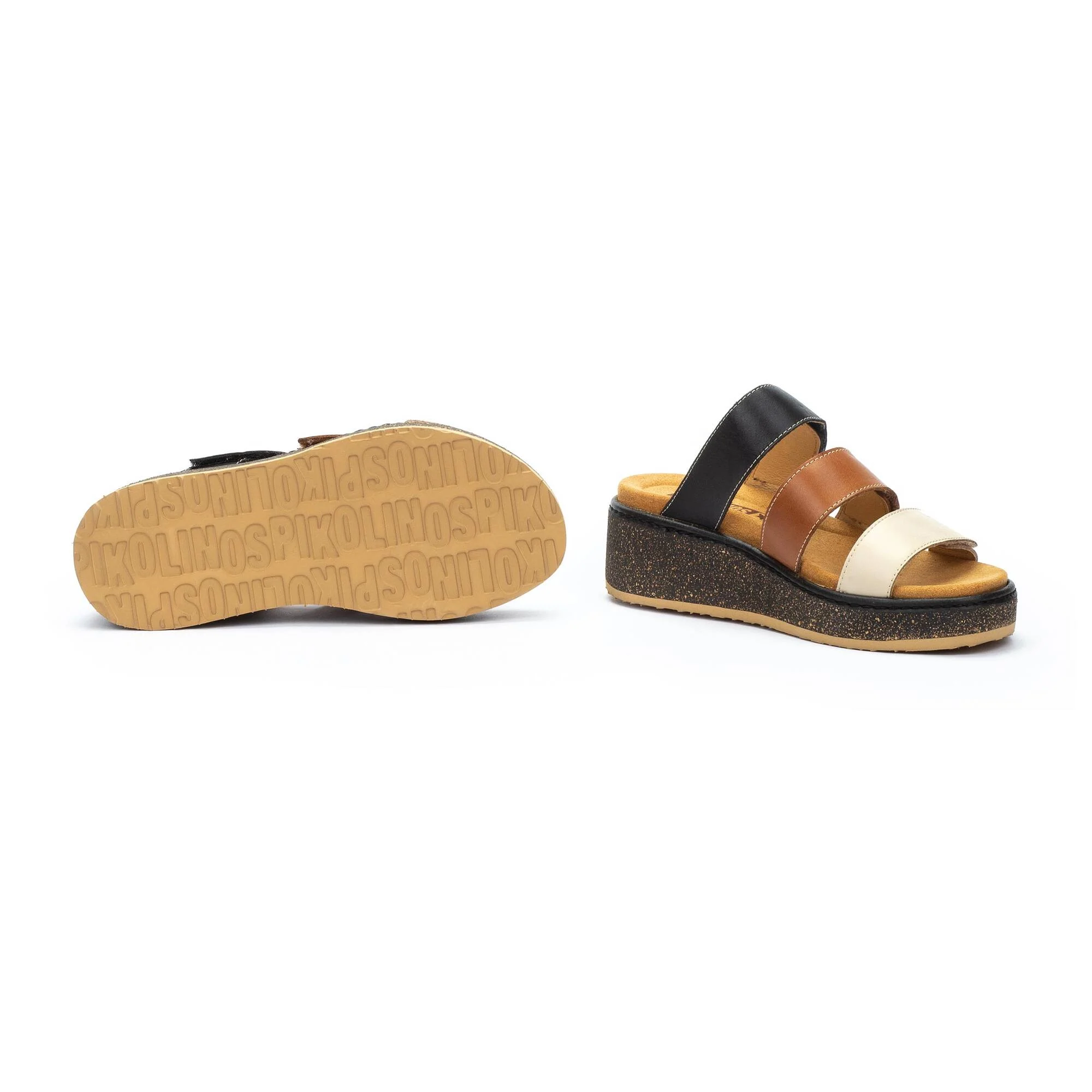 Tongs femme Alzira à fermeture velcro