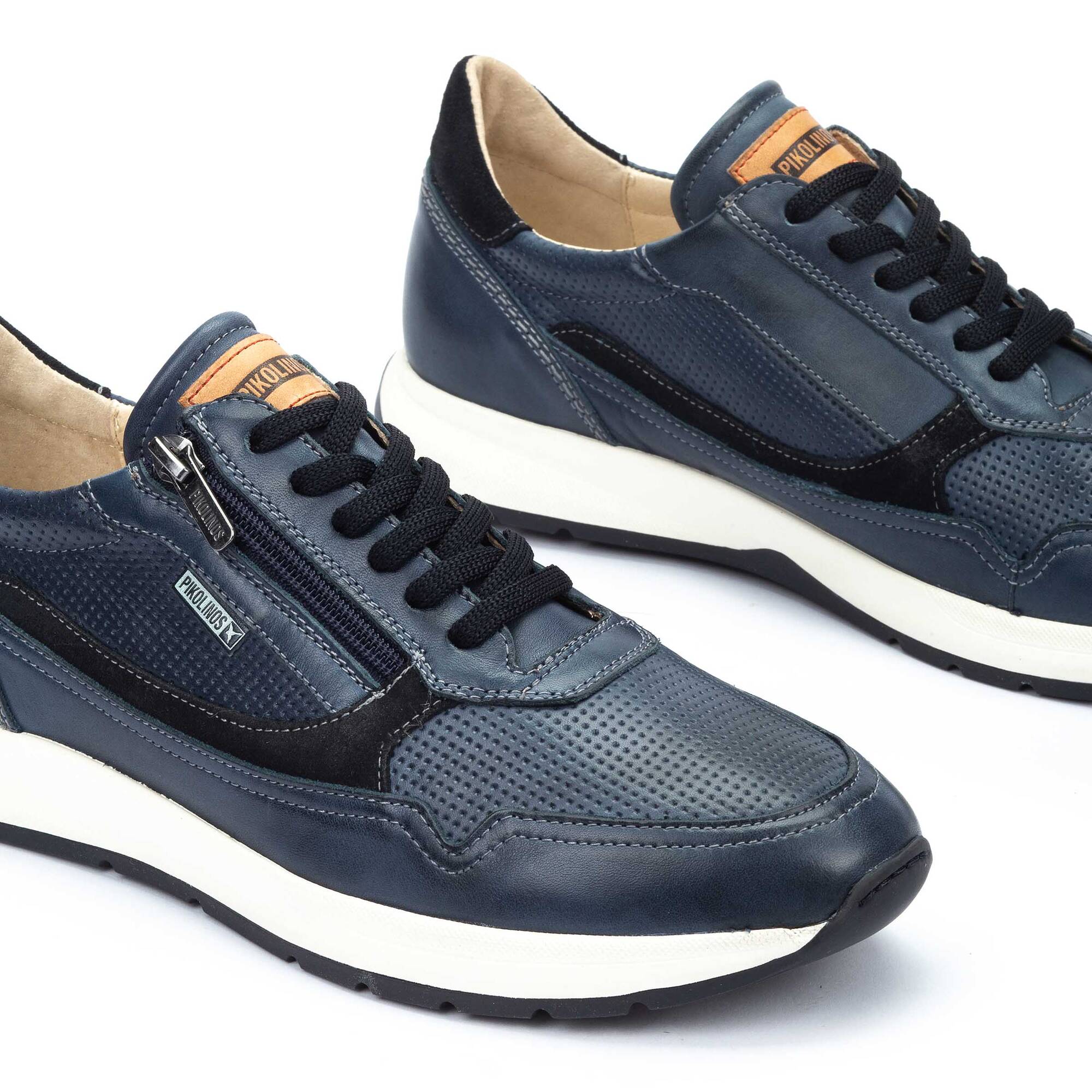Chaussures de sport homme Getafe à lacets et fermeture éclair