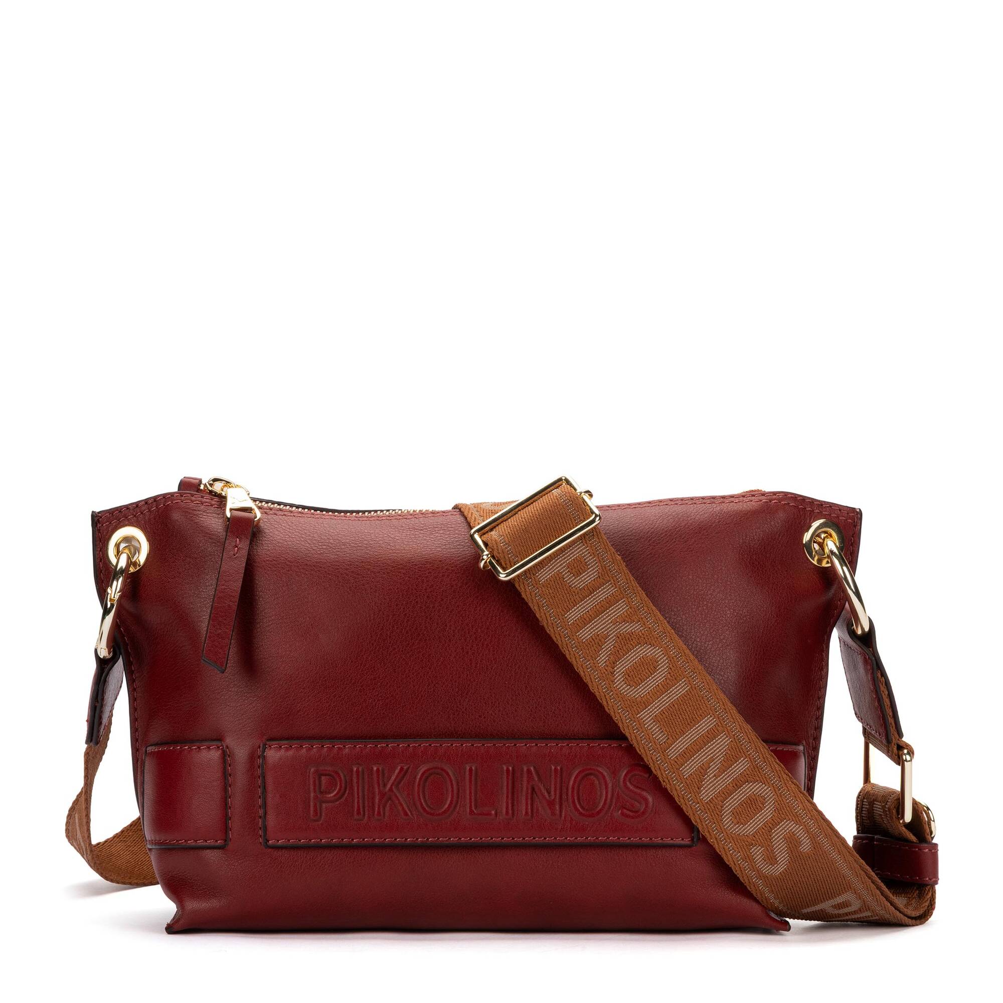 Sac à bandoulière rectangulaire pour femme ALCUDIA avec fermeture éclair