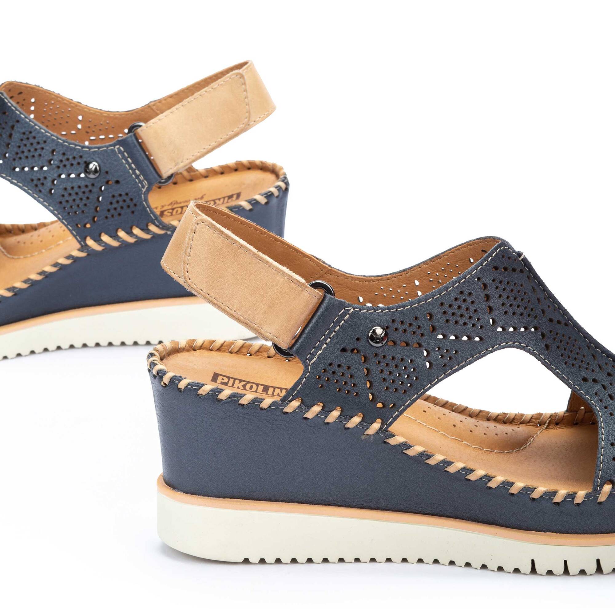 Talonnettes femme AGUADULCE à fermeture velcro