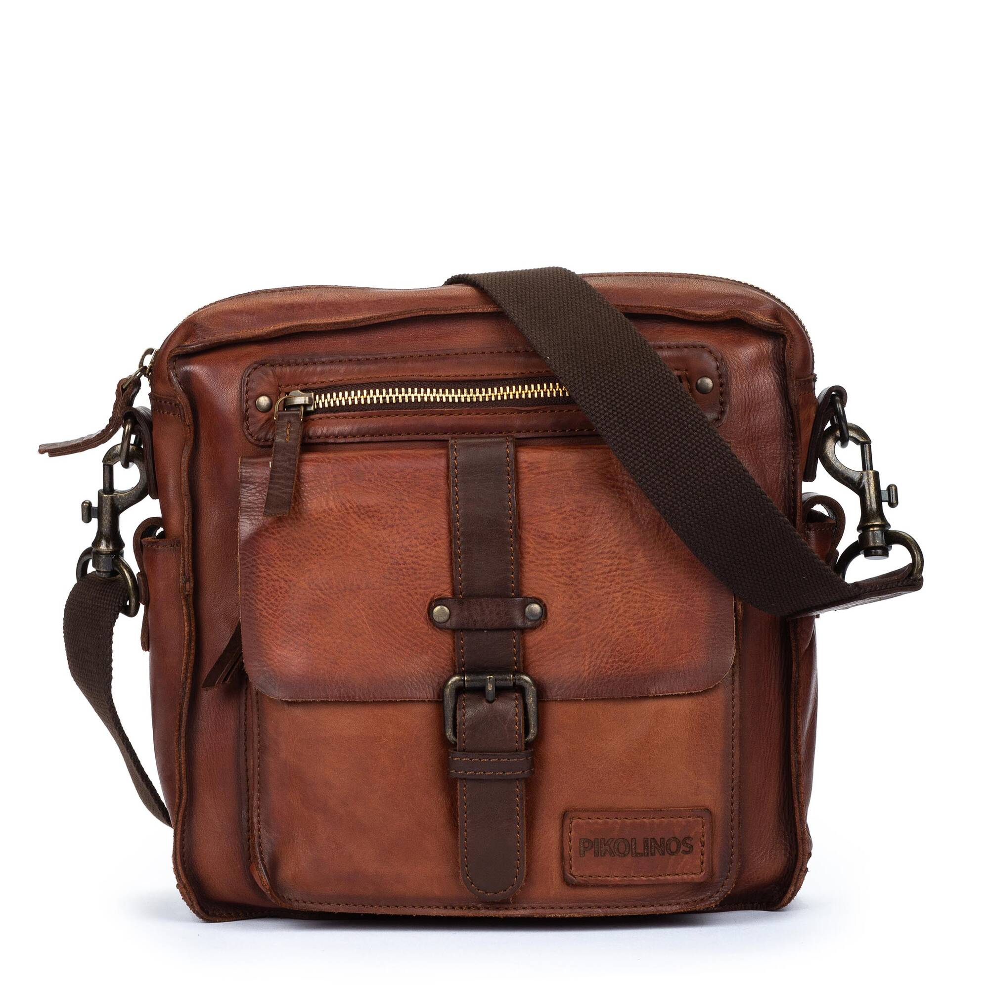Sac à bandoulière homme Caimari avec fermeture éclair