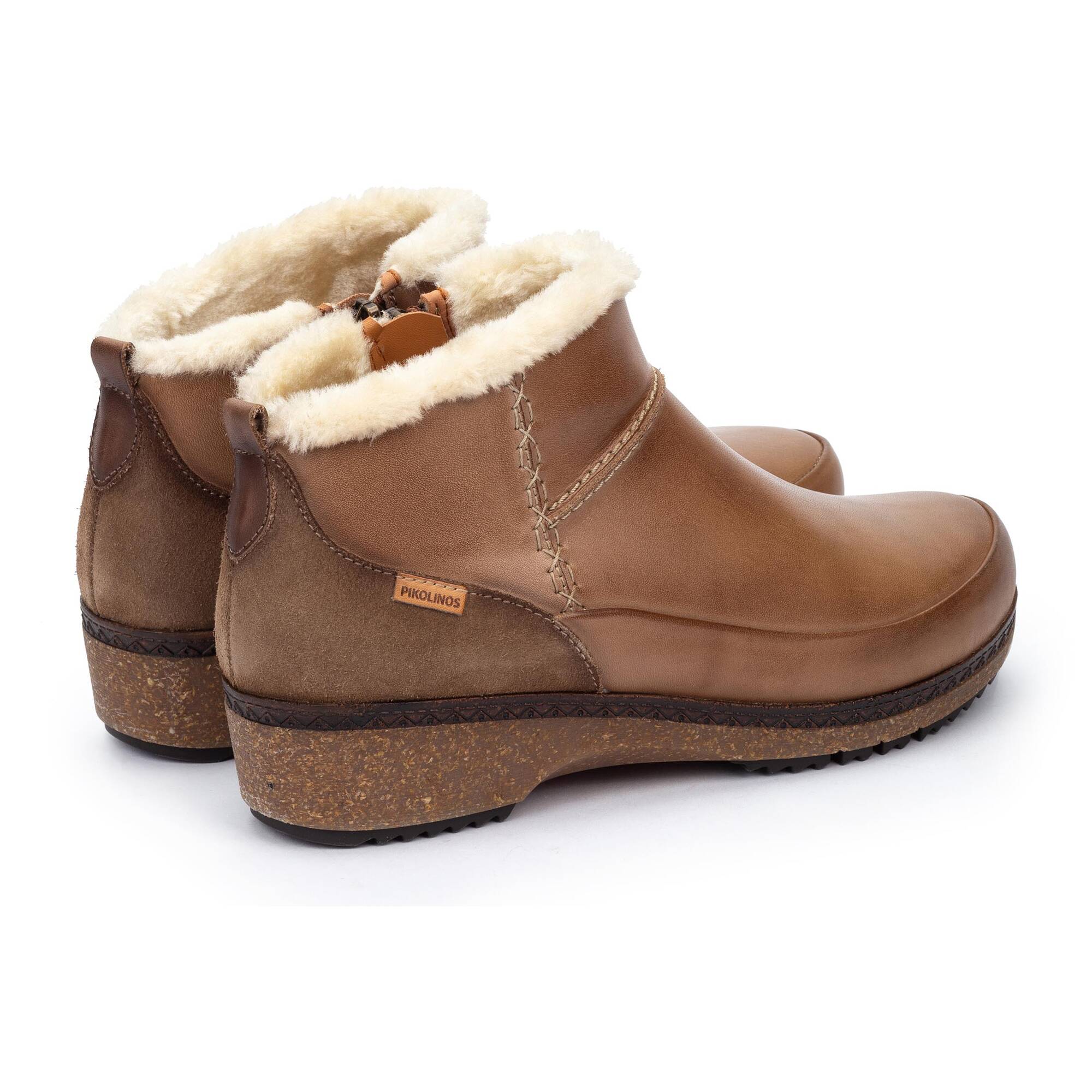 Bottes plates pour femme Granada avec fermeture éclair.