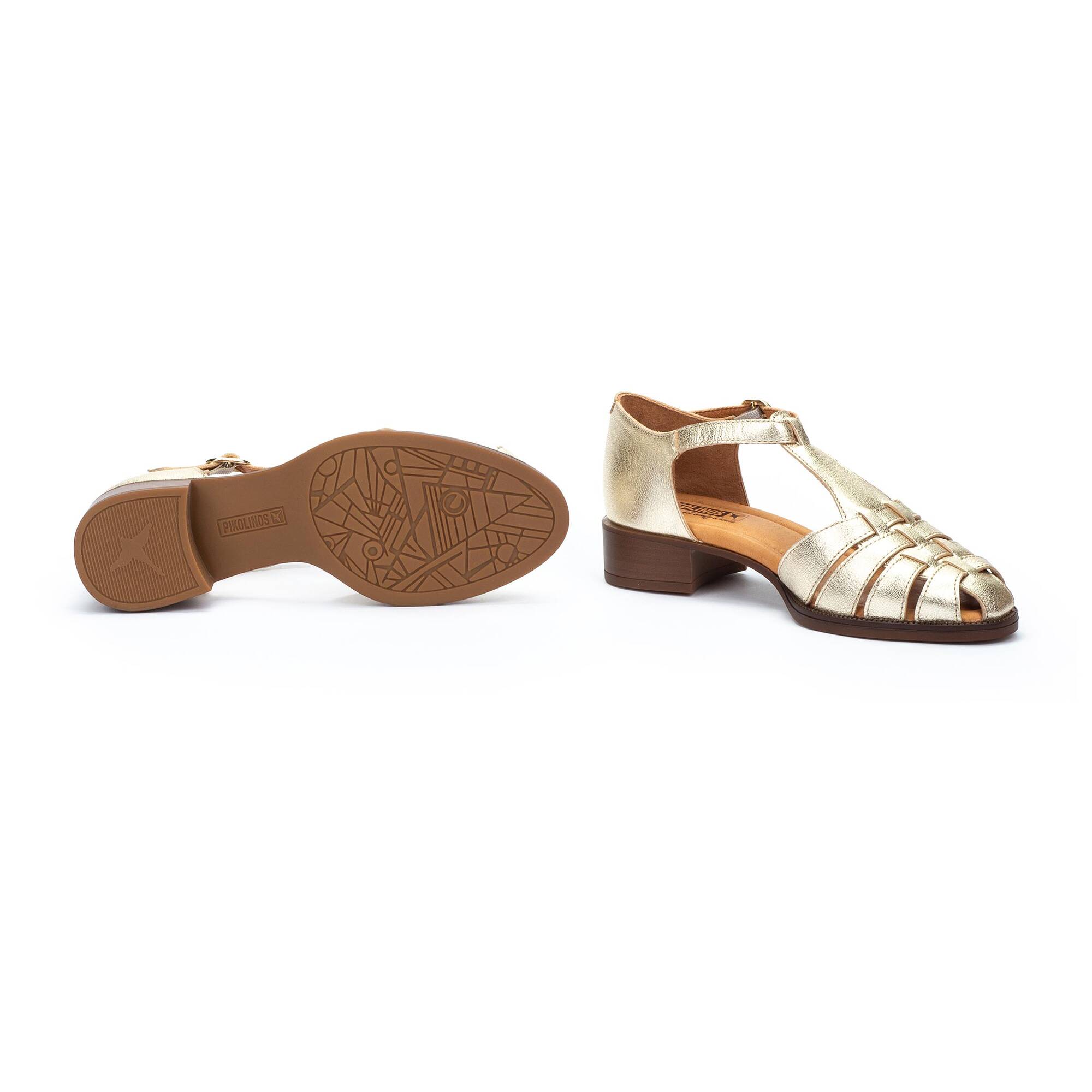 Chaussures féminines semi-ouvertes VALENCIA avec boucle