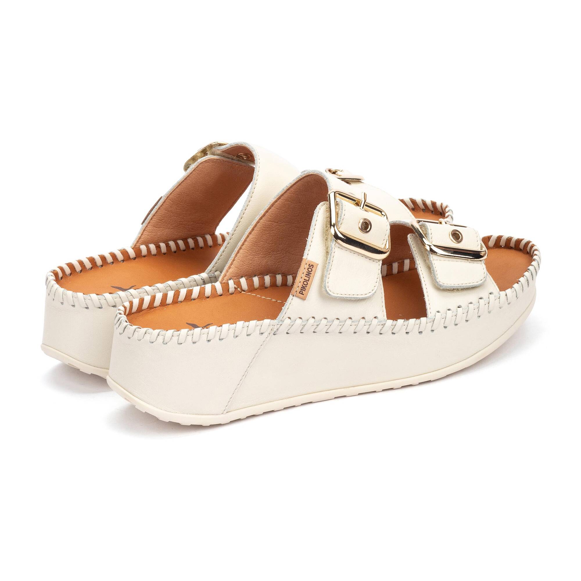 Sandales à talon compensé pour femme MARINA avec fermeture à boucle