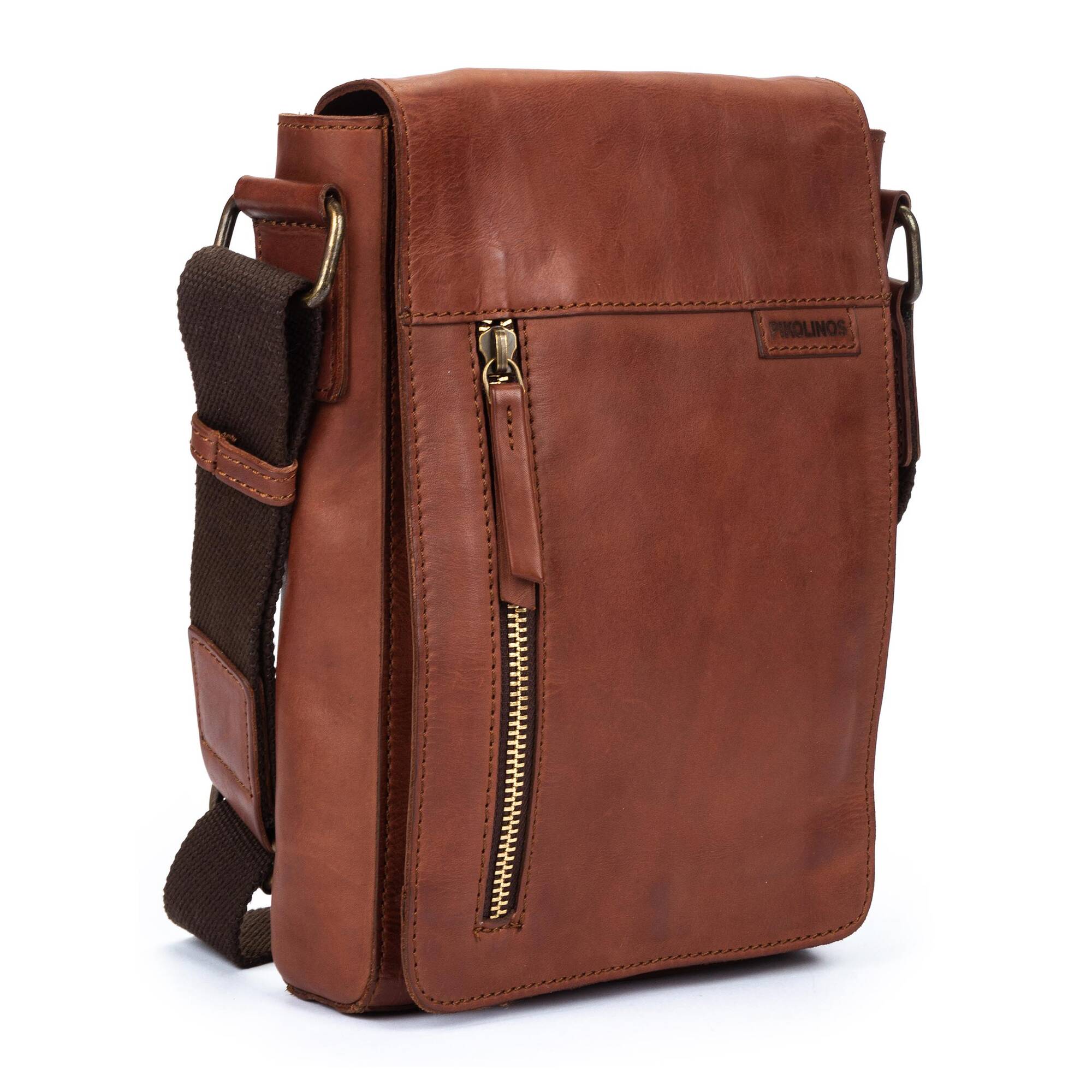 Sac à bandoulière homme Caimari avec fermeture éclair et aimant