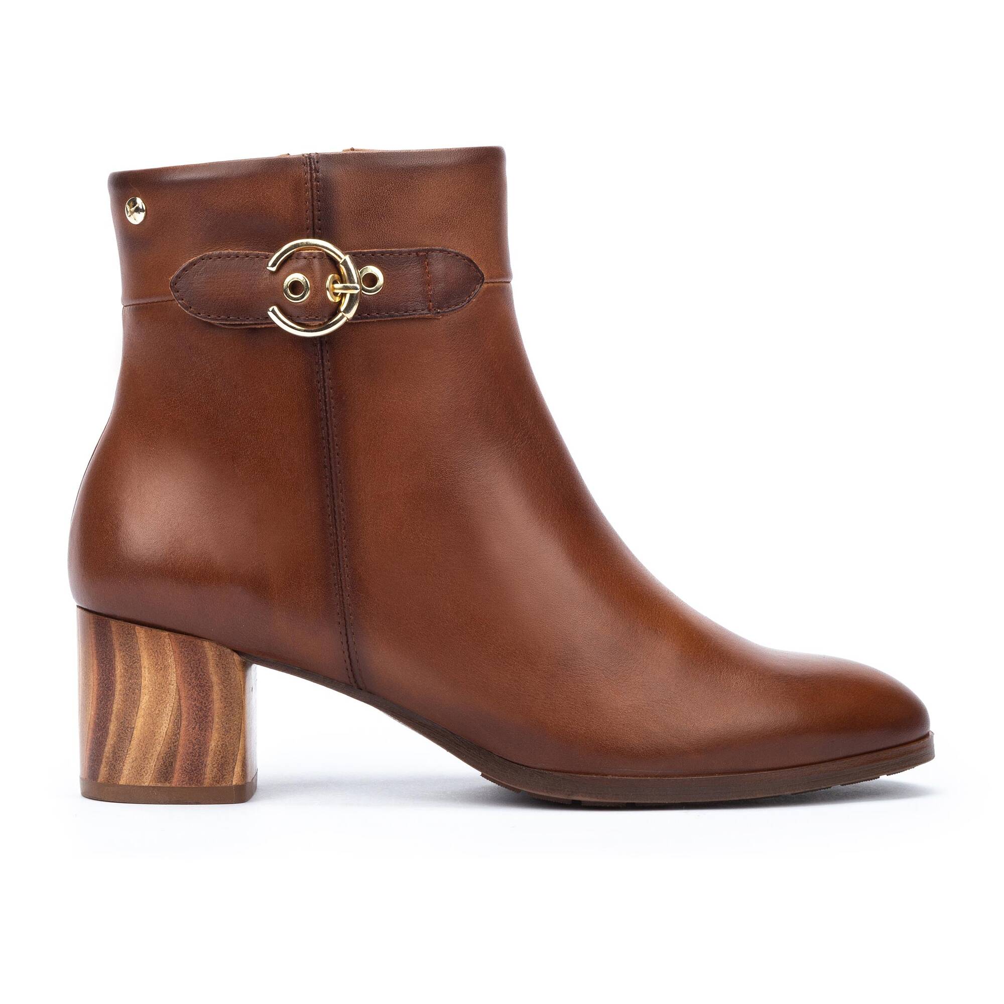 Bottes cheville à talon large CALAFAT