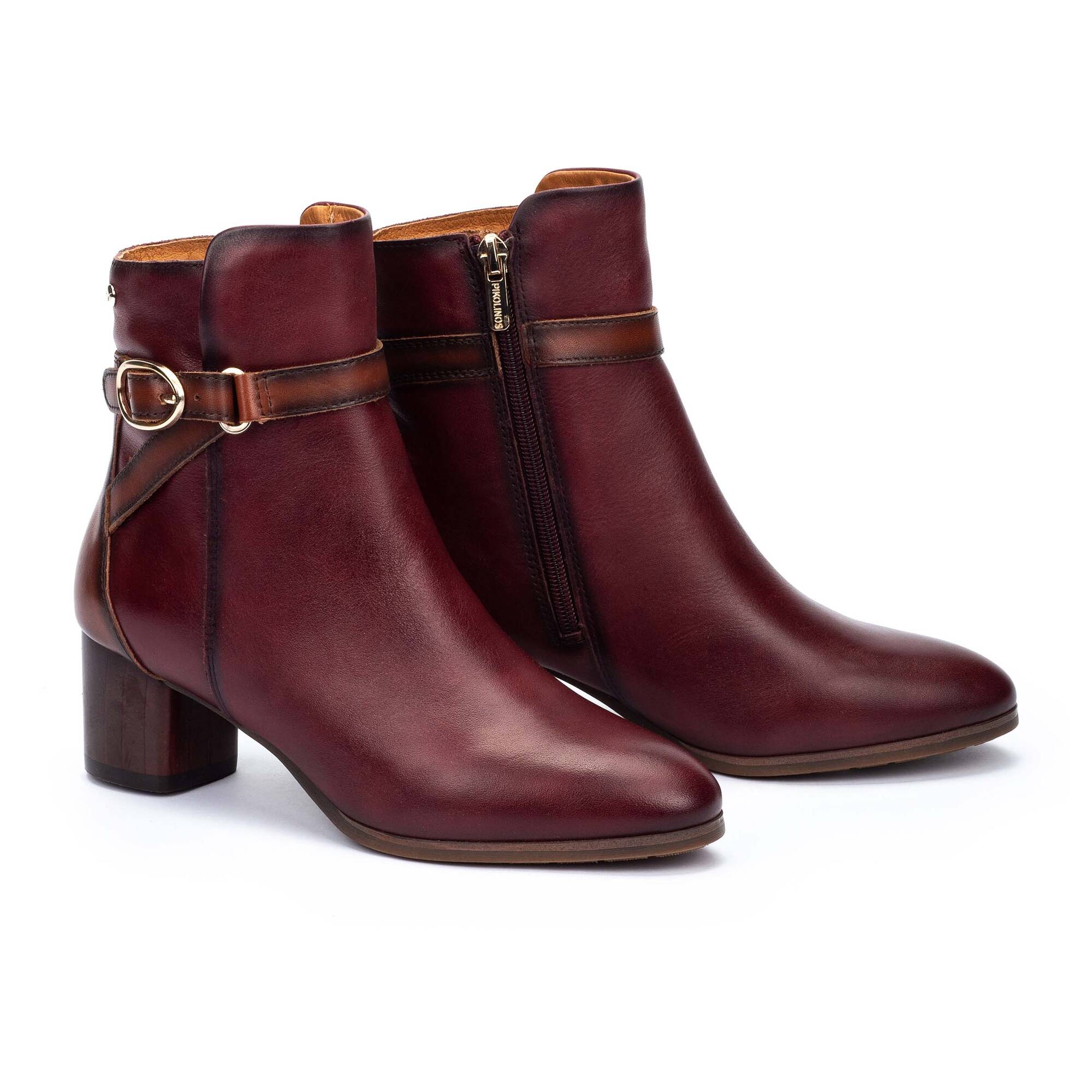Bottes cheville femme CALAFAT avec boucle
