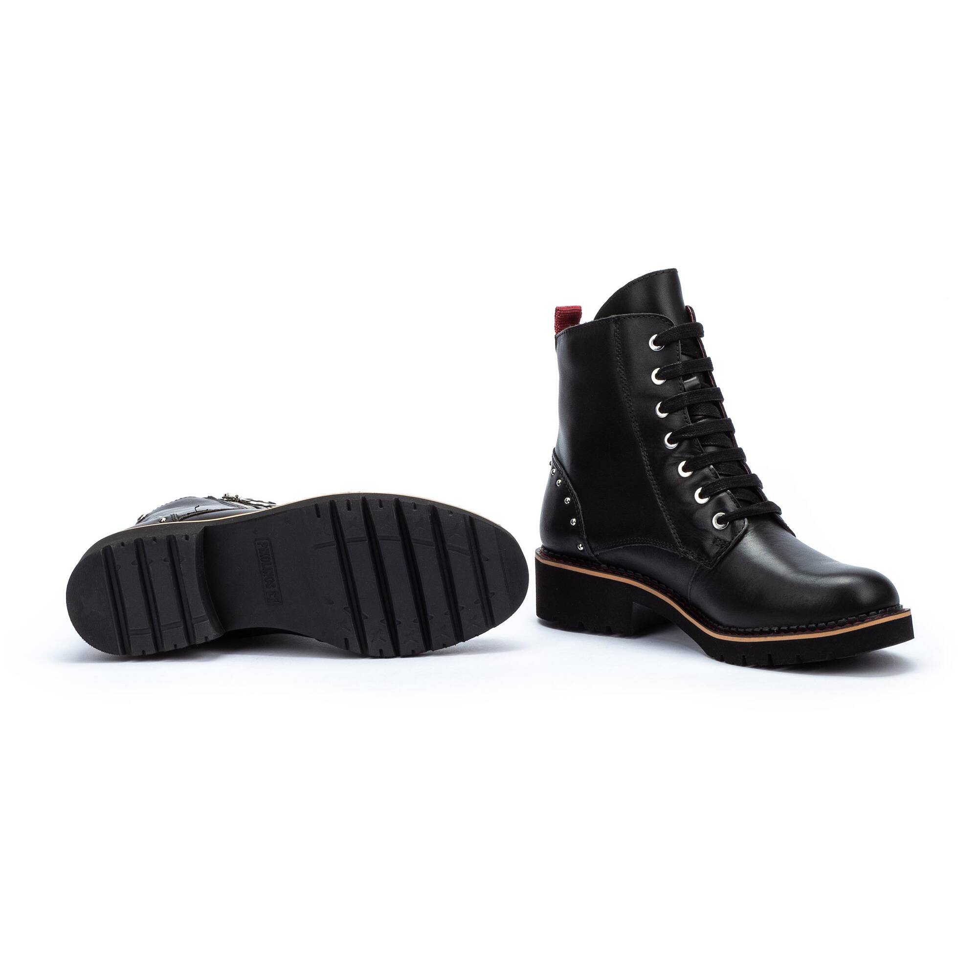 Bottes cheville motard à lacets VICAR