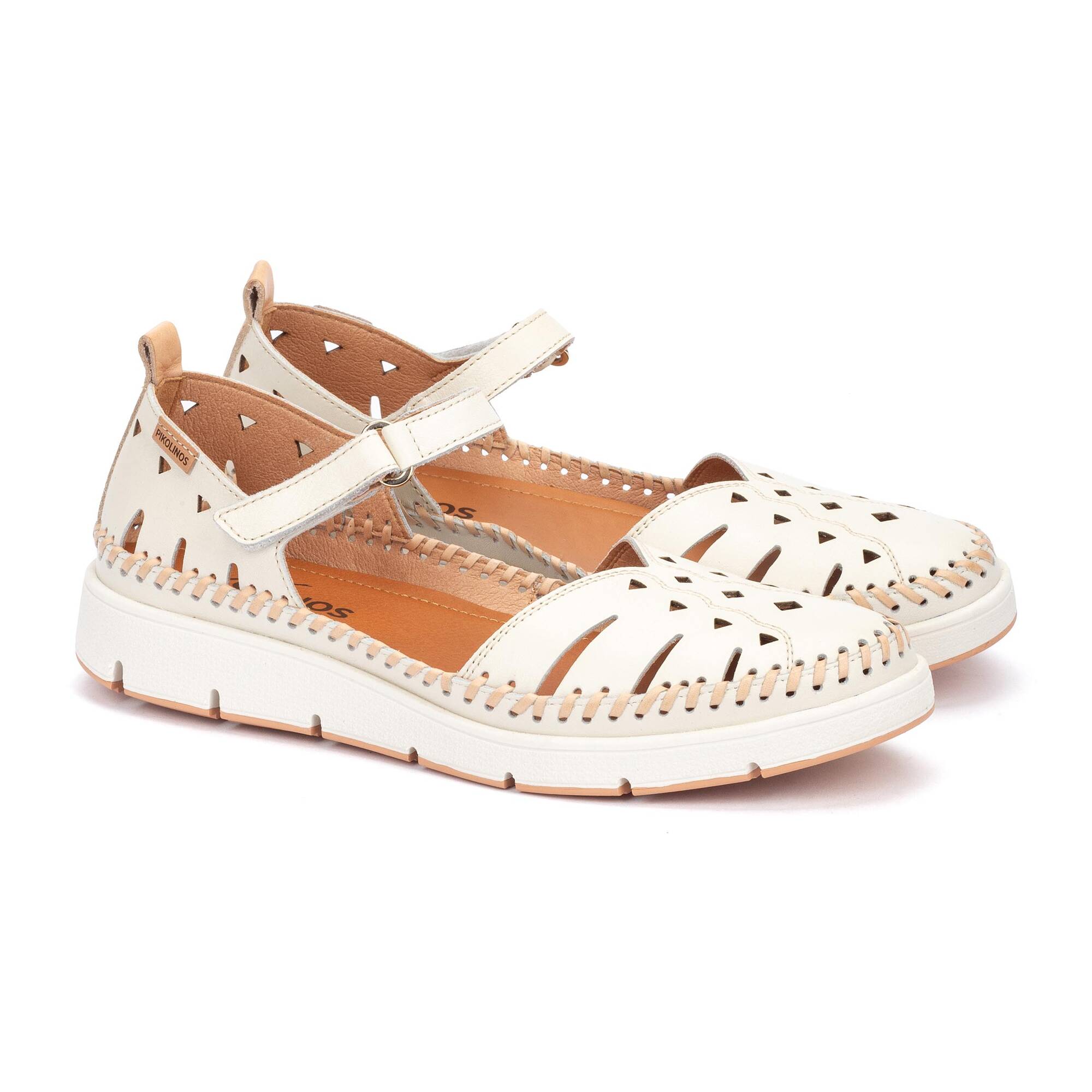 Chaussures féminines semi-ouvertes TENERIFE avec fermeture à boucle
