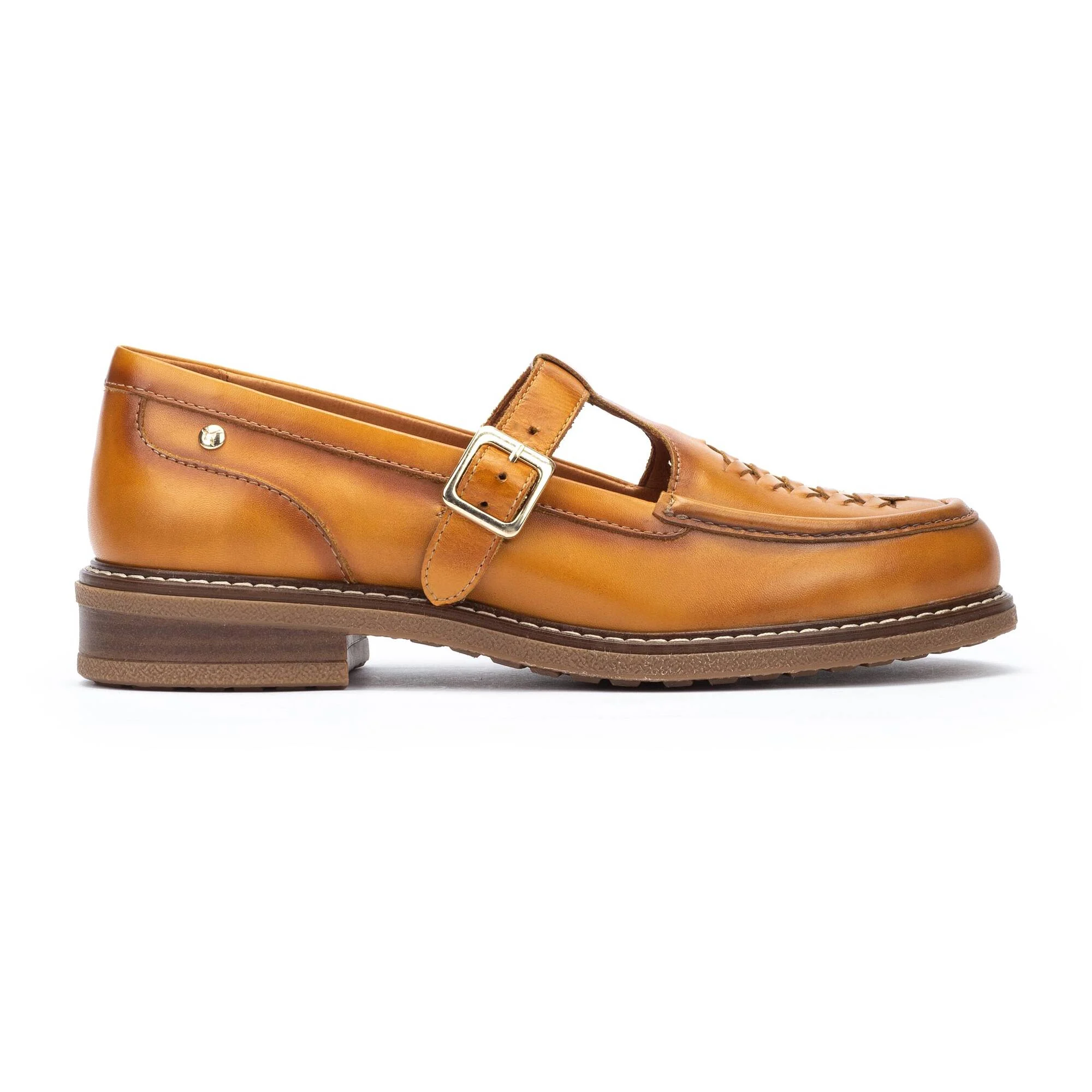 Mocassins en cuir tressé ALDAYA