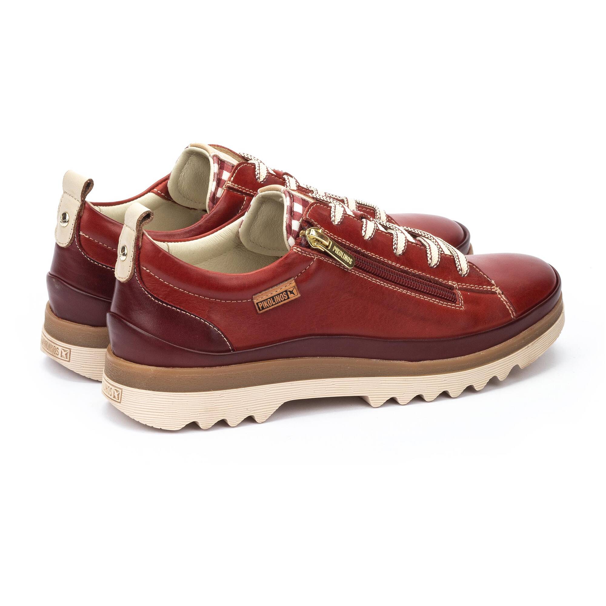 Chaussures de ville pour femme VIGO à lacets et fermeture éclair