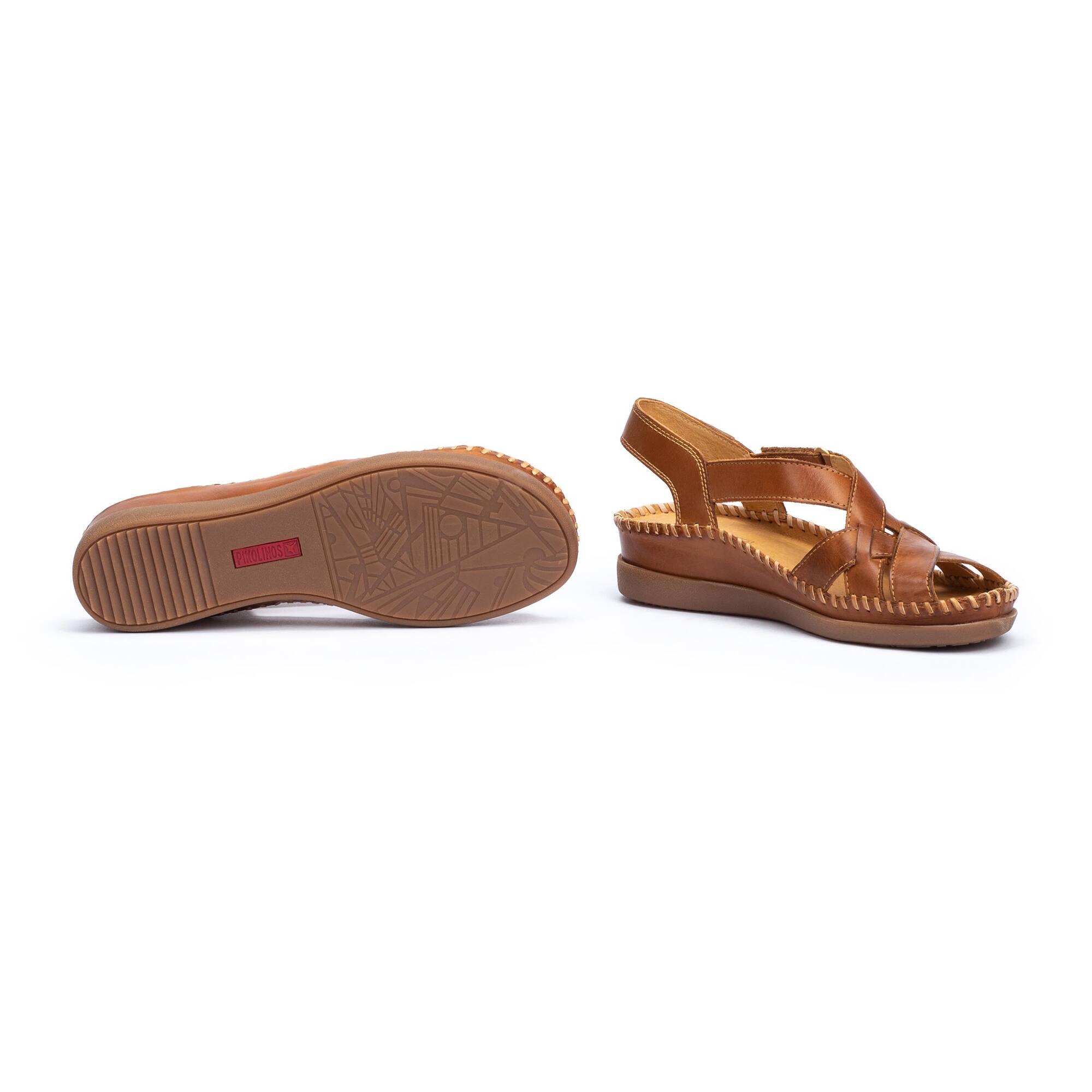 Sandales à talon compensé pour femme CADAQUES avec fermeture à boucle