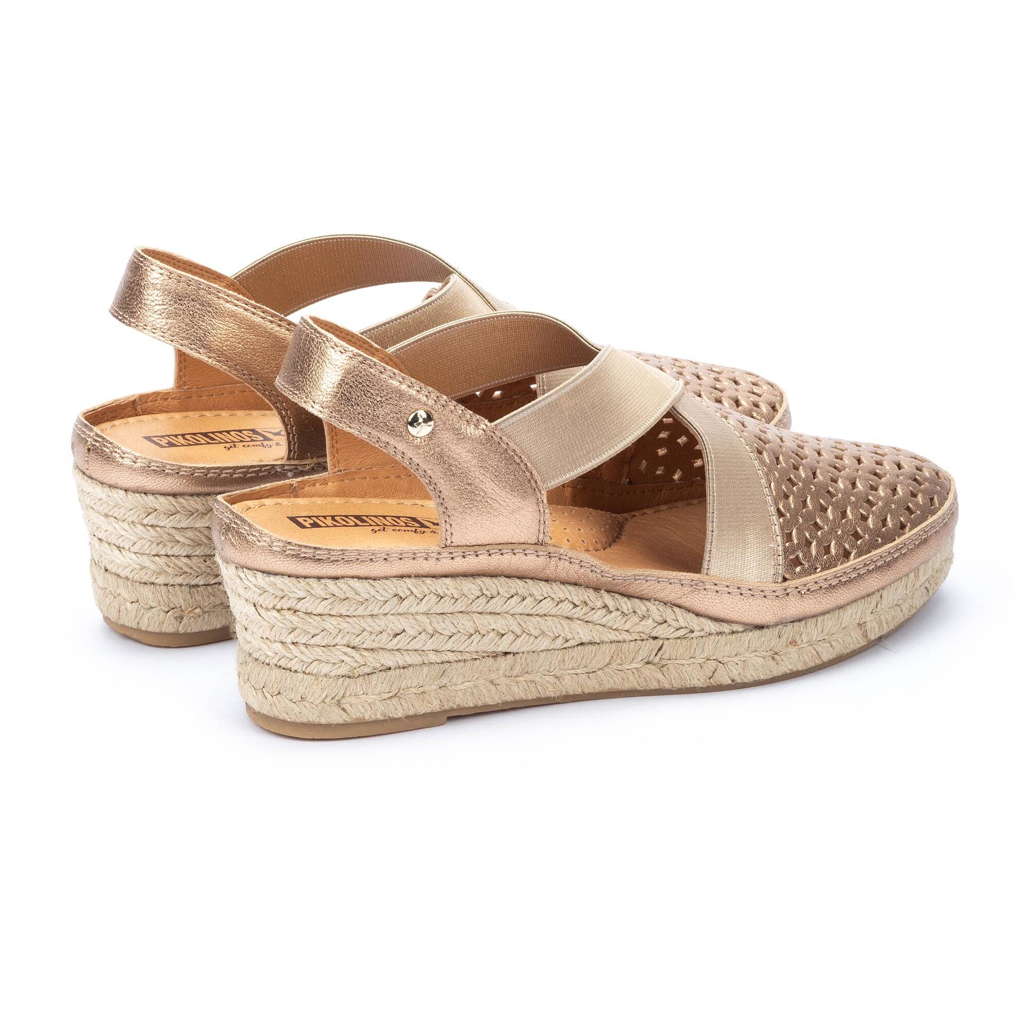 Talonnettes semi-ouvertes métalliques BENIDORM