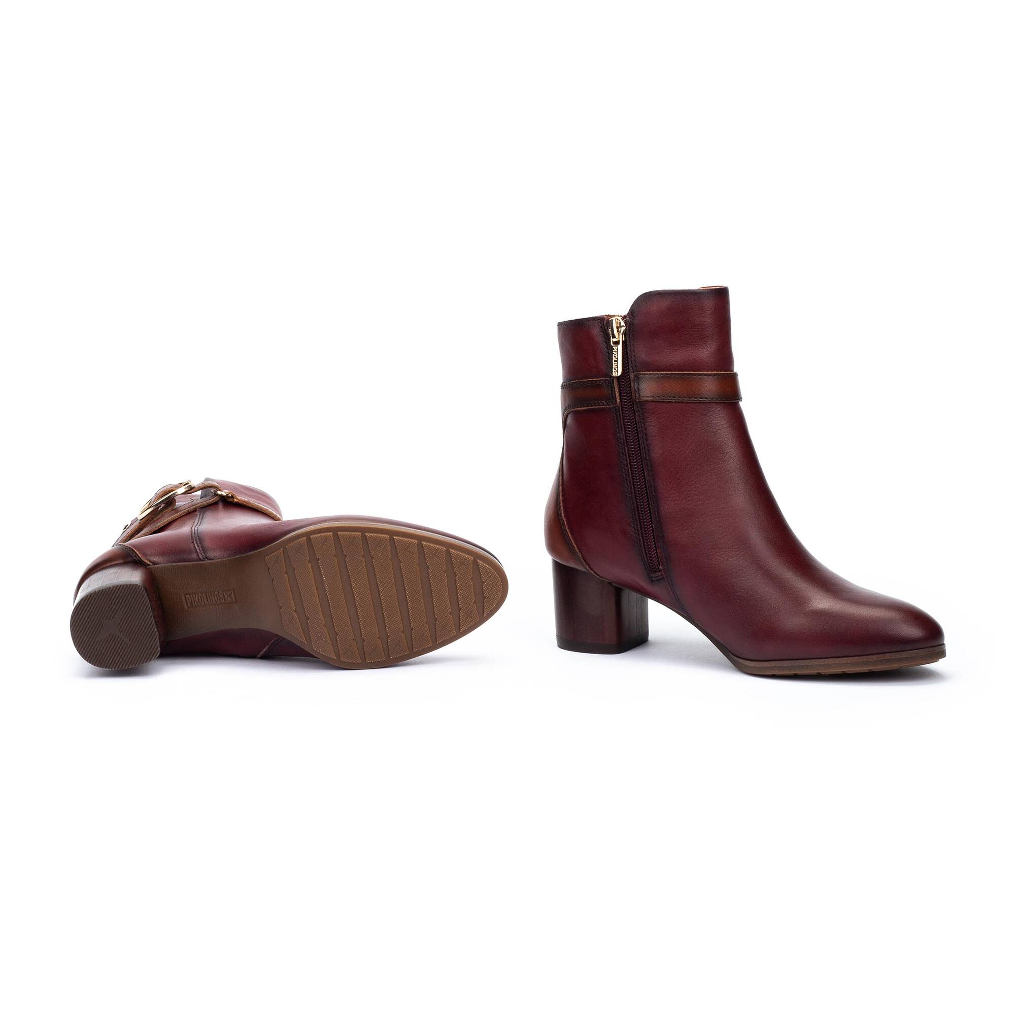 Bottes cheville femme CALAFAT avec boucle