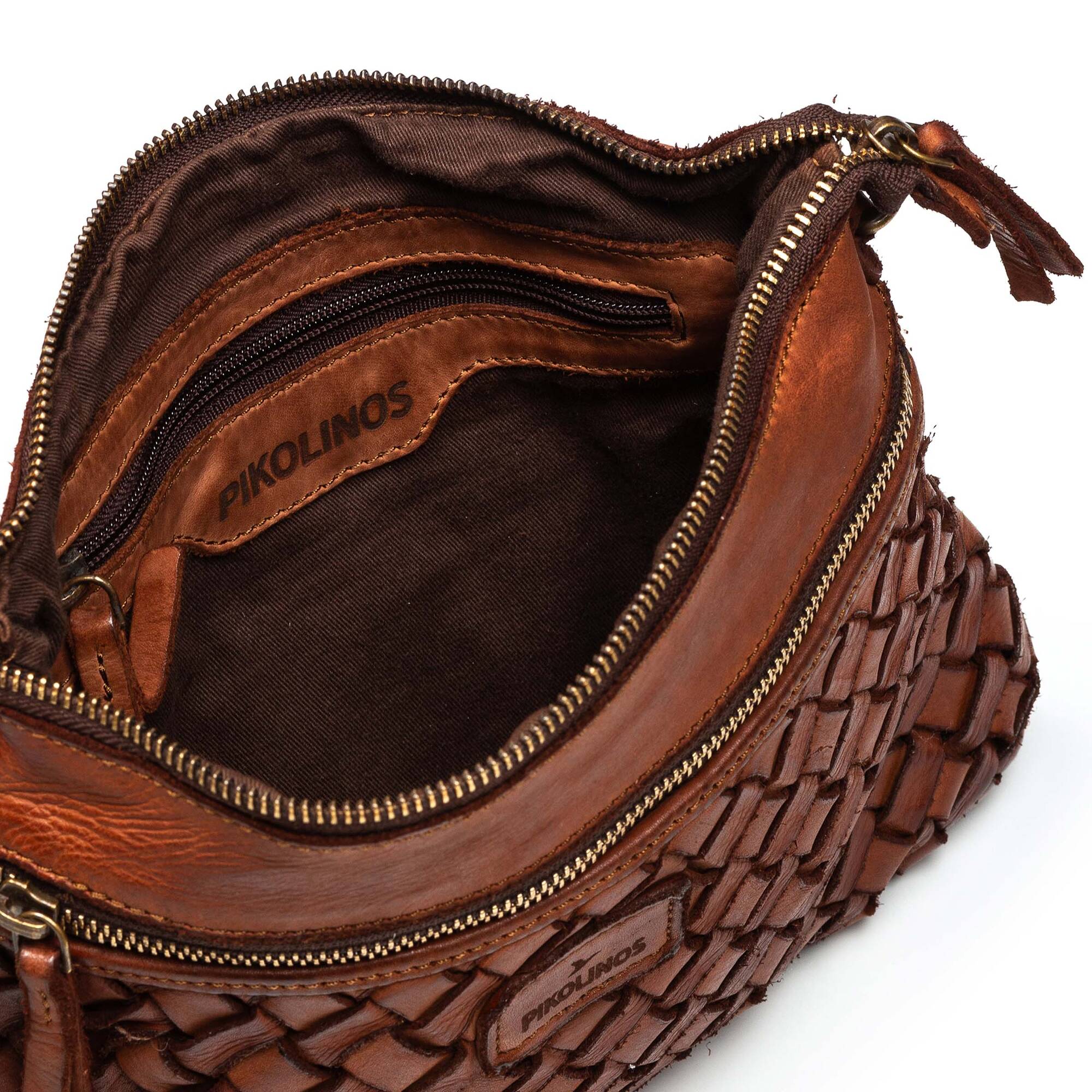 Sac à bandoulière femme FAURA avec fermeture éclair et longue bandoulière