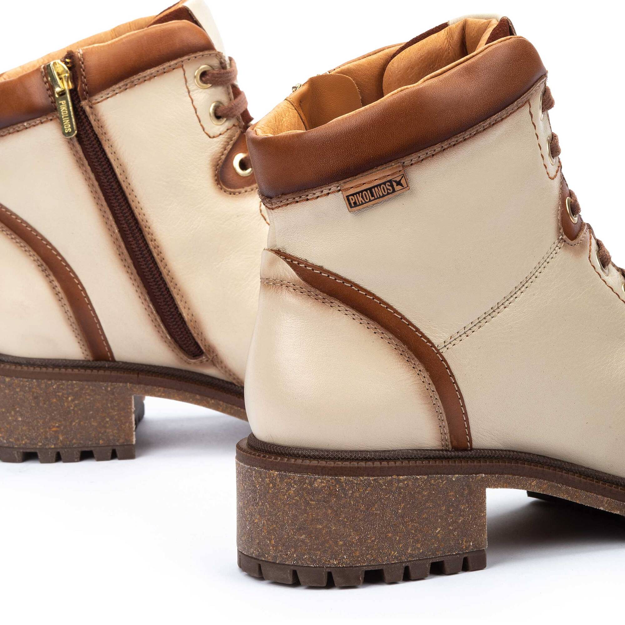Bottes cheville à lacets pour femme ASPE