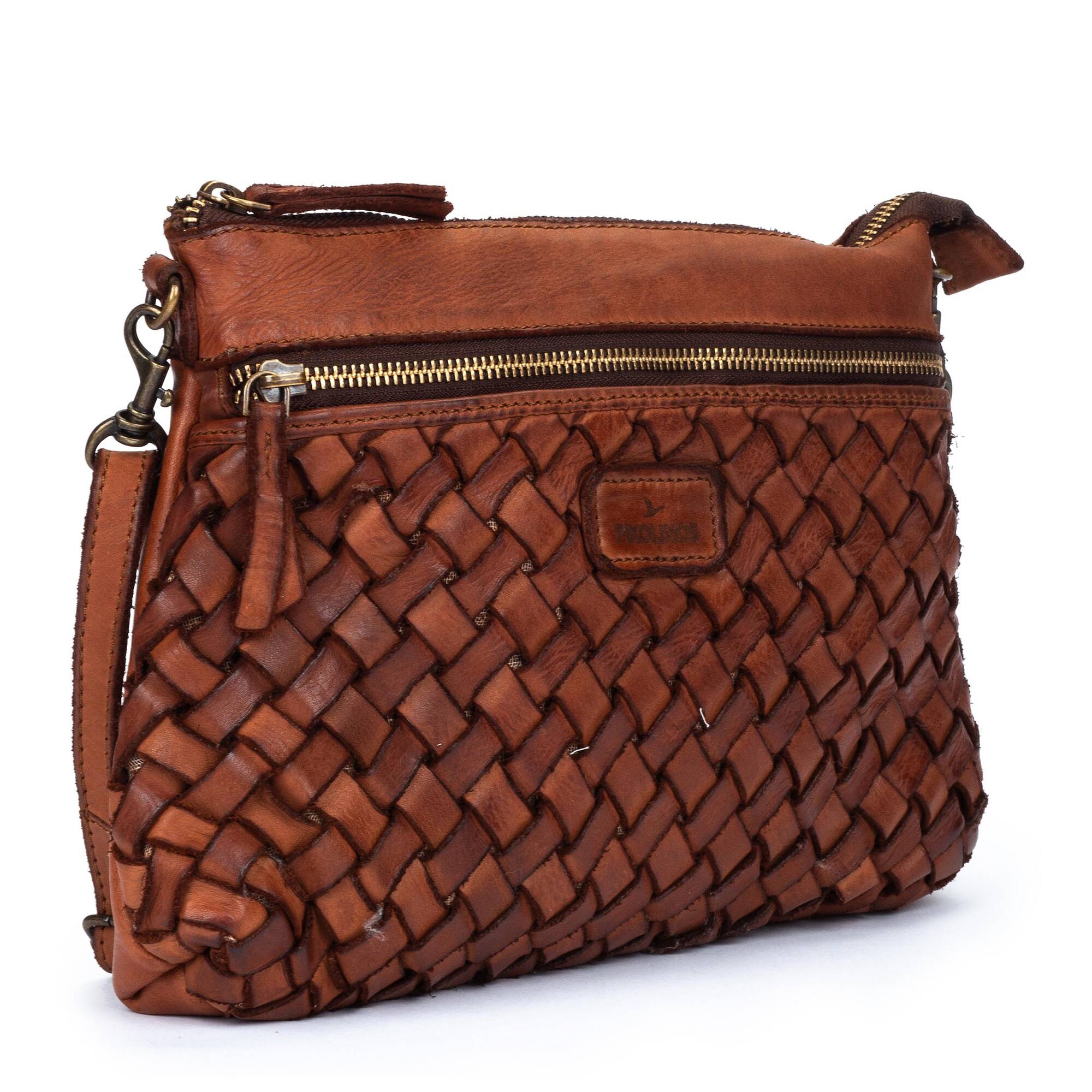 Sac à bandoulière femme FAURA avec fermeture éclair et longue bandoulière