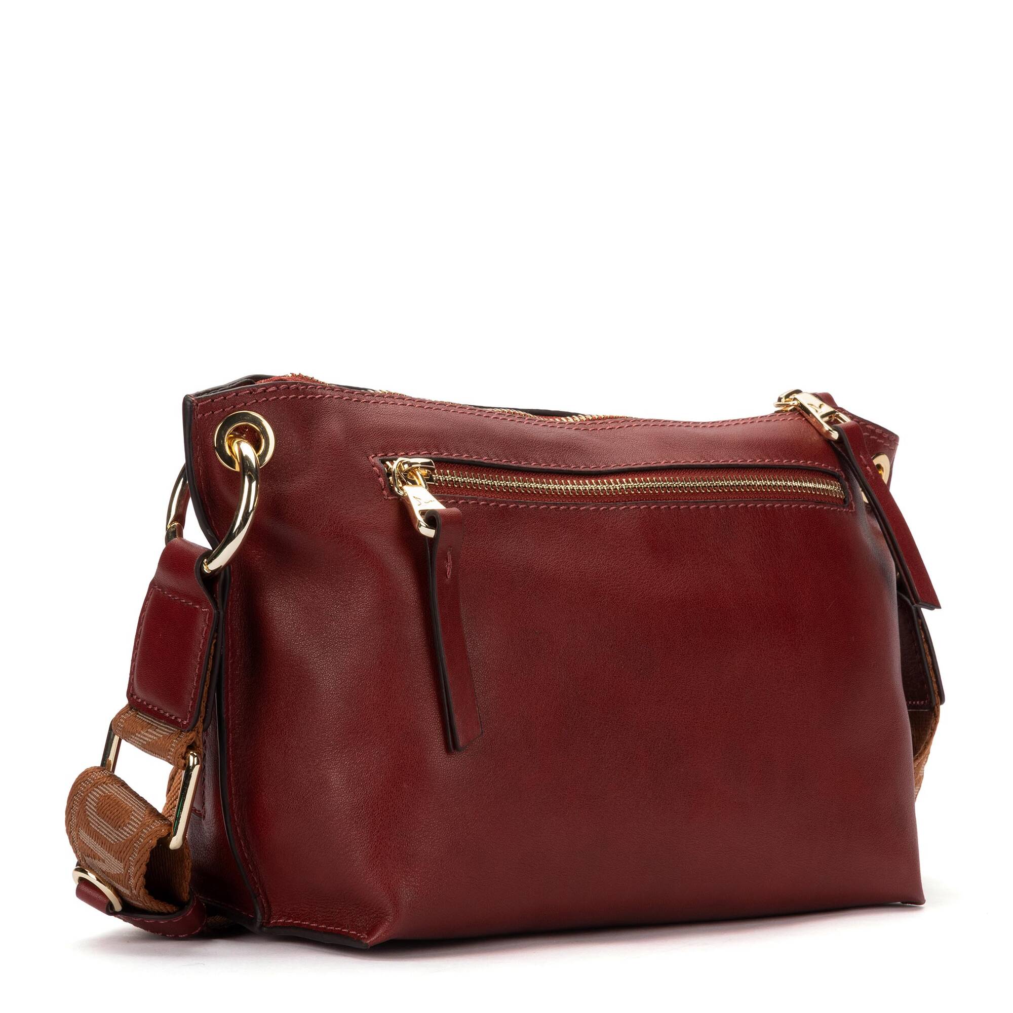 Sac à bandoulière rectangulaire pour femme ALCUDIA avec fermeture éclair